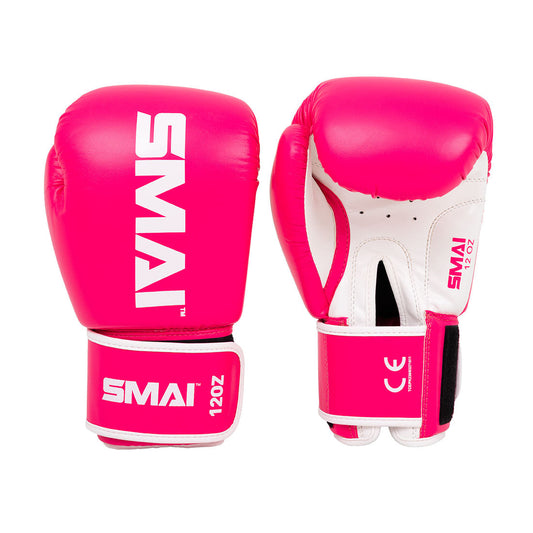 SMAI Essentials Boxing Gloves in Pink - view 3