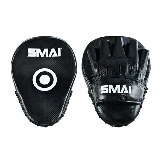 SMAI Essentials Boxing Focus Mitts in Black - view 4