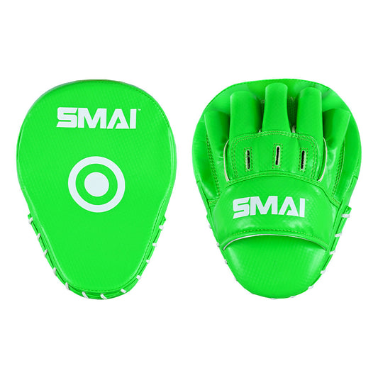 SMAI Essentials Boxing Focus Mitts in Green - shields and pads product photo