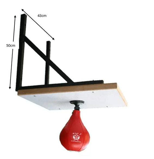 Mani Fixed Speedball Frame - wall-mounted speedball platform for boxing training | MMABOXING