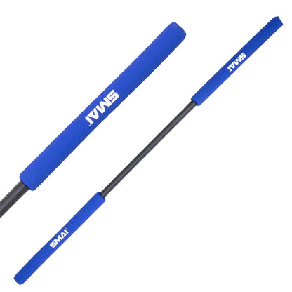 SMAI Foam Training Bo Staff 6ft - Safe Martial Arts Weapon in Blue - view 2