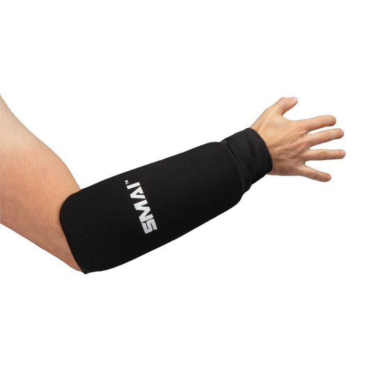 SMAI Elastic Forearm Guard - Martial Arts Protection in Black - view 2