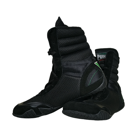 Punch Boxing Boot - Mexican Fuerte High Top - product photo