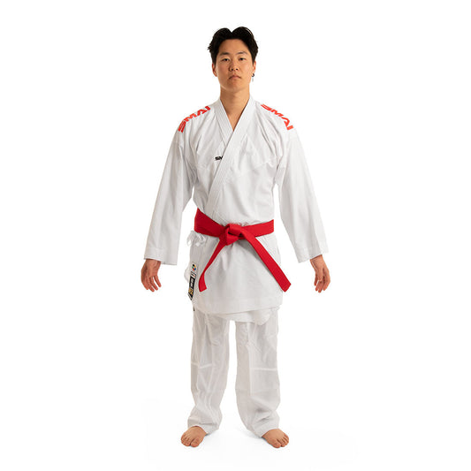 SMAI WKF Reversible 4.5oz Premium Kumite Gi - Inazuma RX - martial arts uniforms product photo