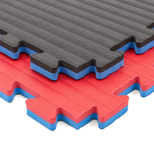 SMAI 2cm Jigsaw EVA Mat - Factory Seconds in Red And Blue - product photo