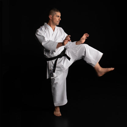 SMAI WKF 14oz Premium Kata Gi - Kaminari X Karate Uniform - detail view 14