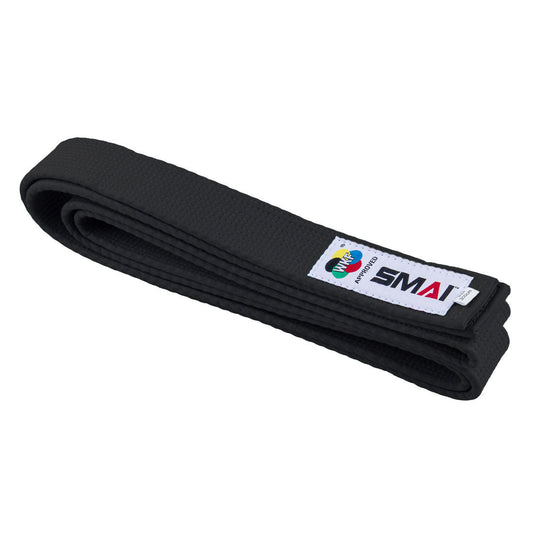 SMAI WKF Approved Premium Kata Belt in Black - view 3