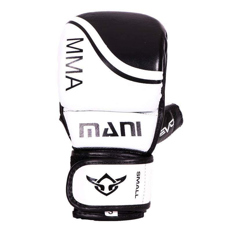 Mani MMA Leather Grappling Sparring Gloves - full leather MMA grappling gloves for training | MMABOXING