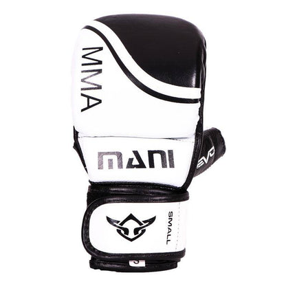 Mani MMA Leather Grappling Sparring Gloves - full leather MMA grappling gloves for training | MMABOXING