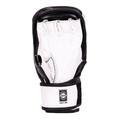 Mani MMA Leather Grappling Sparring Gloves - full leather MMA grappling gloves for training | MMABOXING