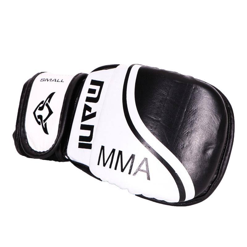 Mani MMA Leather Grappling Sparring Gloves - full leather MMA grappling gloves for training | MMABOXING