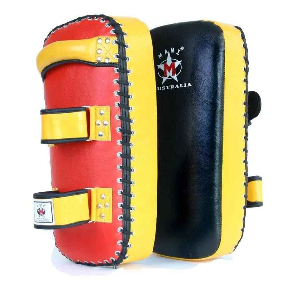 Mani Leather Thai Pad With Stud - Thai pad for Muay Thai and Kickboxing | MMABOXING
