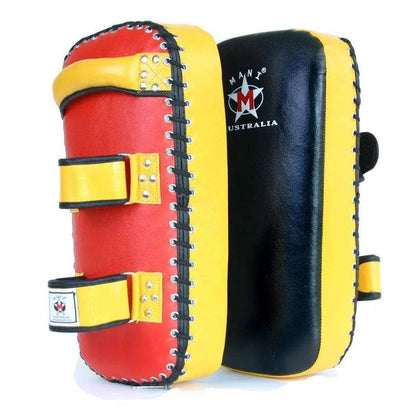 Mani Leather Thai Pad With Stud - Thai pad for Muay Thai and Kickboxing | MMABOXING
