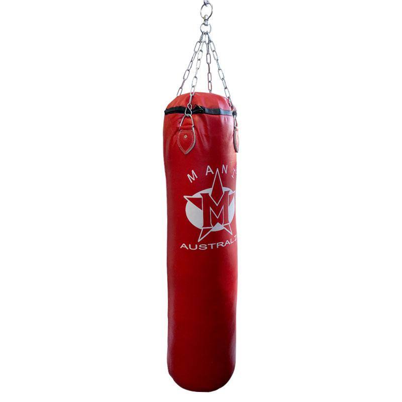 Mani Leather Punching Bag 120cm - heavy punching bag for Boxing, MMA and Muay Thai | MMABOXING
