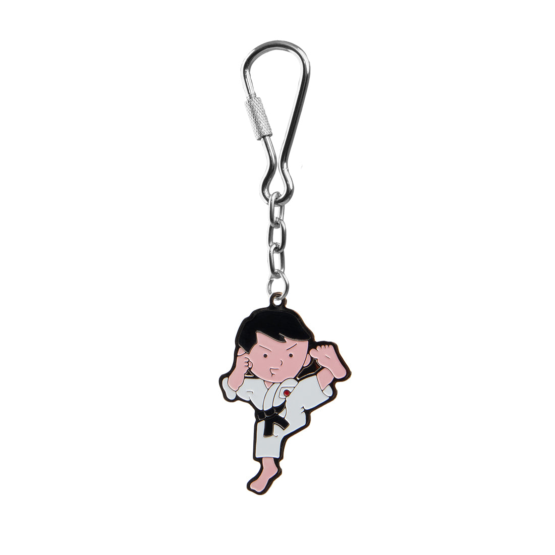 SMAI Man Kicking Keyring - Martial Arts Gift - martial arts accessories product photo