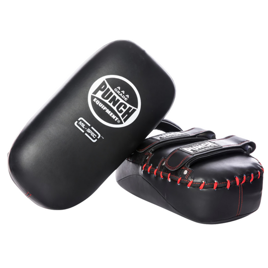 Punch Thai Pads - Mil Spec - Straight - Black - product photo