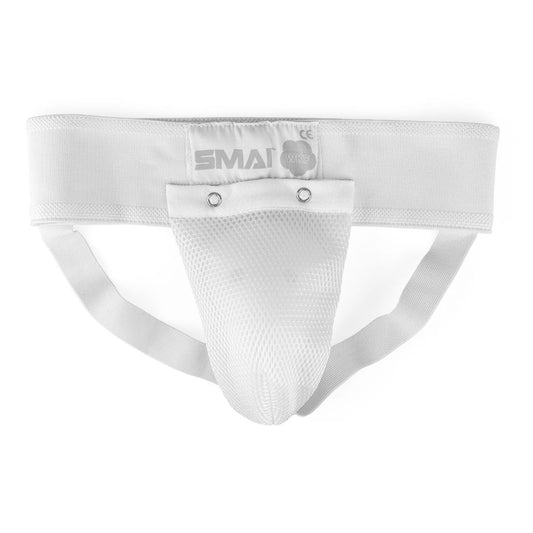 SMAI WKF Approved Male Karate Groin Guard - detail view 2