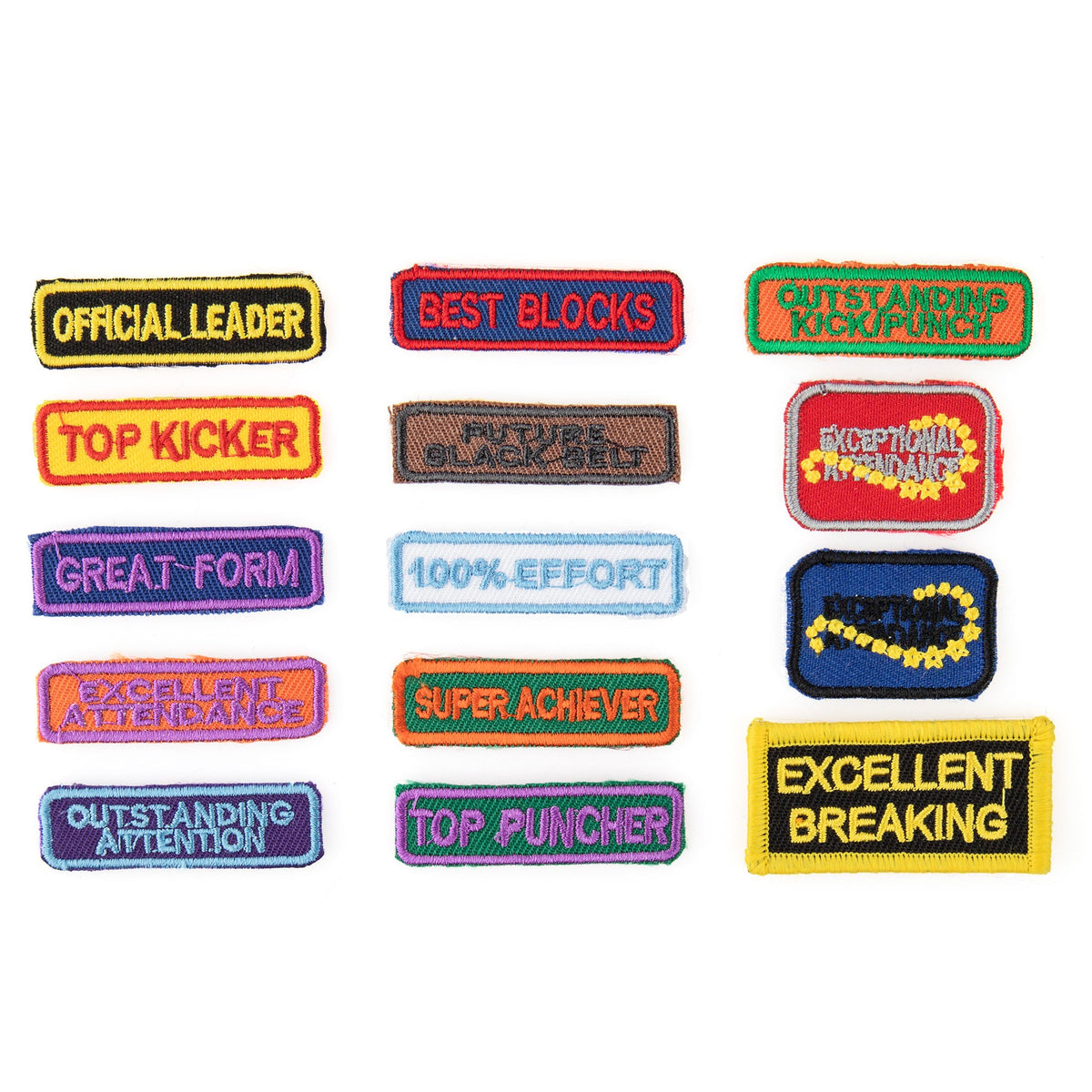 SMAI Badge - Merit 10 Pack in Style 1 - martial arts accessories product photo