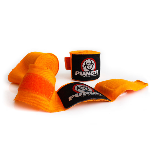 Punch Hand Wraps - Urban 4.5m Stretch in Orange - view 4