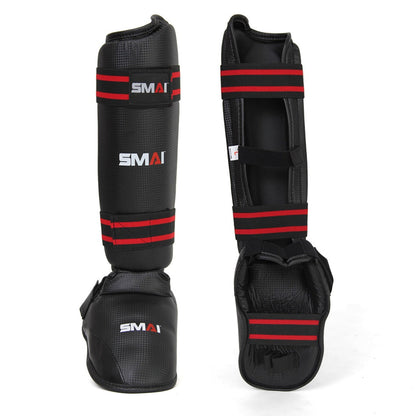 SMAI Tournament Martial Arts Shin Instep Guard - martial arts sparring gear product photo
