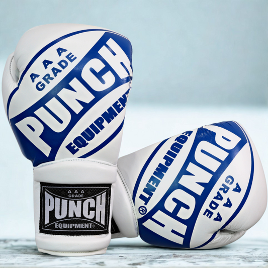 Punch Boxing Gloves - Trophy Getters - Lace up - product photo