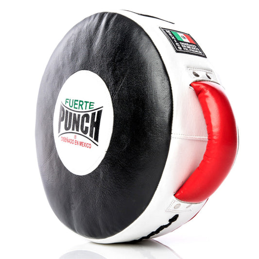 Punch Round Shield - Mexican Red Hard/ Blk Soft - product photo