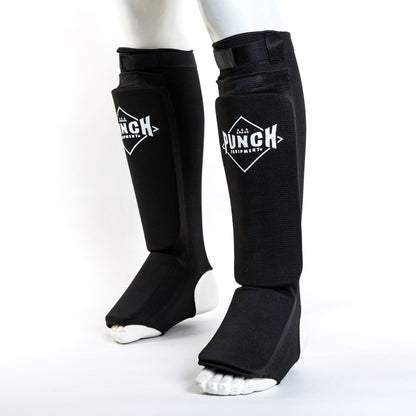 Punch Shin & Instep - Black Diamond - Amateur Muay Thai - shin pads product photo