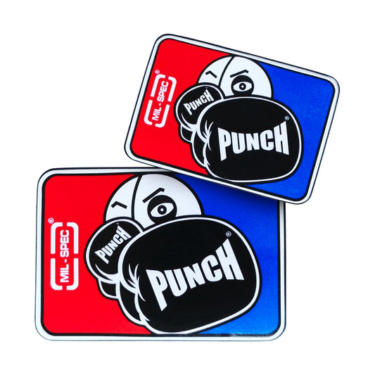 Punch Sticker - Mil Spec - Vinyl Car Sticker - Tough Guy - mini gloves product photo