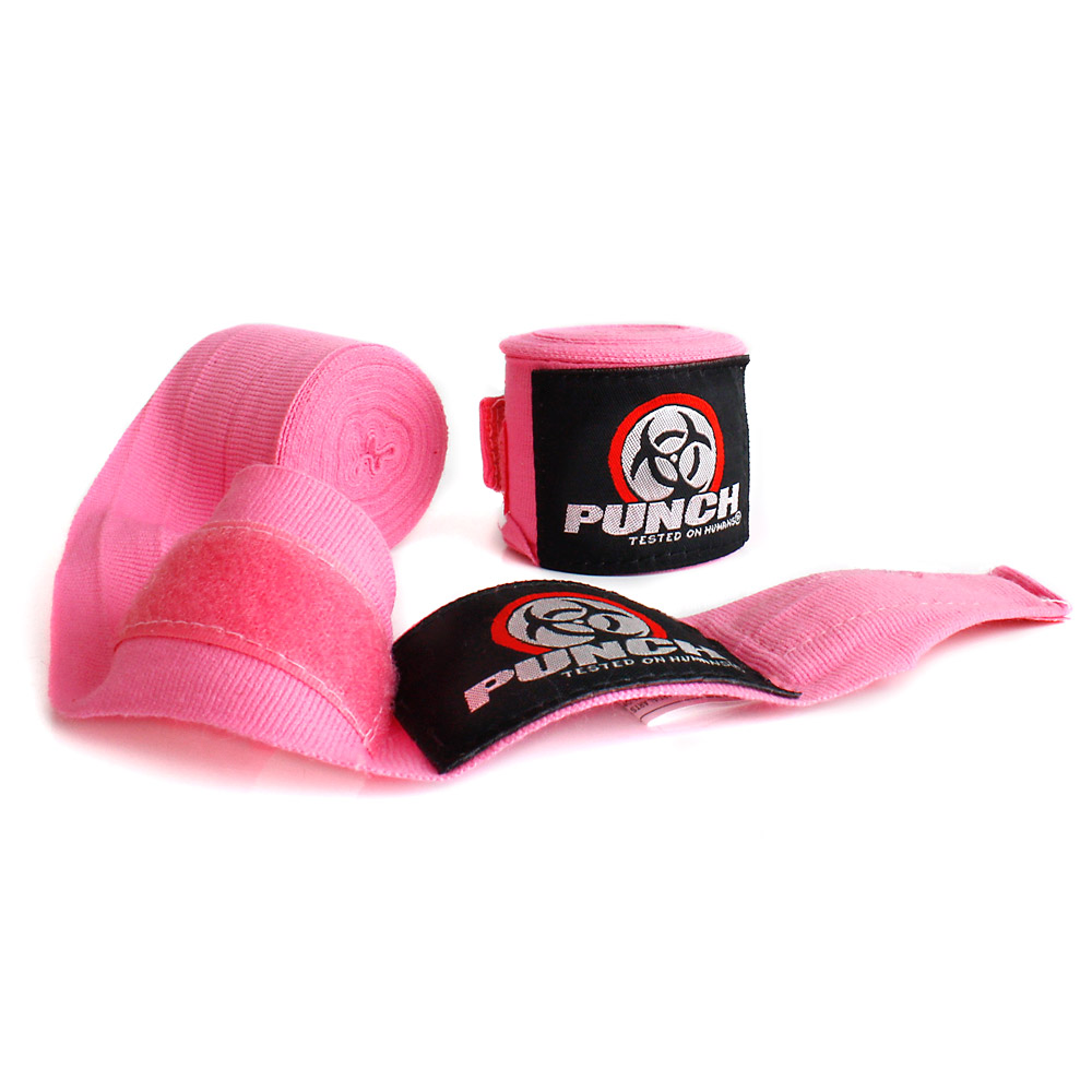 Punch Hand Wraps - Urban 4.5m Stretch in Pink - view 5