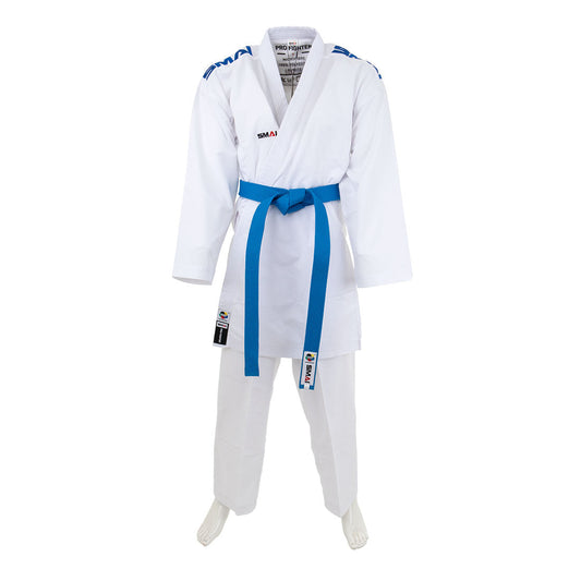 SMAI WKF 4oz Premium Kumite Gi Pack - Pro Fighter Karate Uniform - detail view 3