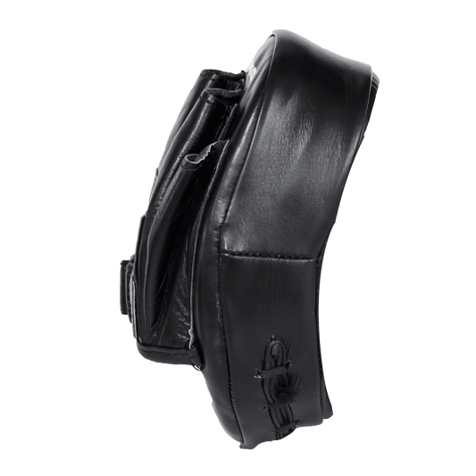 Mani Pre-Curved Leather Boxing Focus Pads - focus mitts for boxing training | MMABOXING