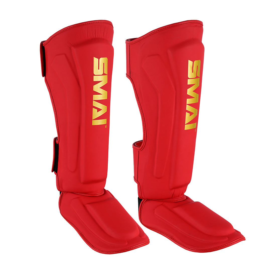 SMAI Gold Series Muay Thai Shin Guards - boxing protective equipment product photo
