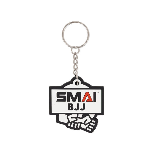 SMAI BJJ Rubber Keyring - Martial Arts Gift - martial arts accessories product photo