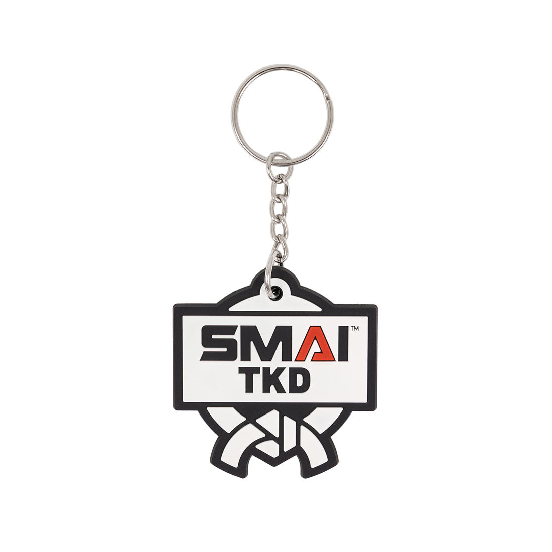 SMAI Taekwondo Rubber Keyring - Martial Arts Gift - martial arts accessories product photo