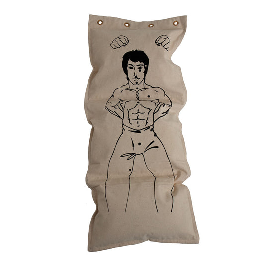 SMAI Large Canvas Sand Bag Makiwara with Target - martial arts training equipment product photo