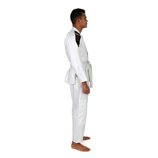 SMAI MMA Uniform - Xtreme White - detail view 2