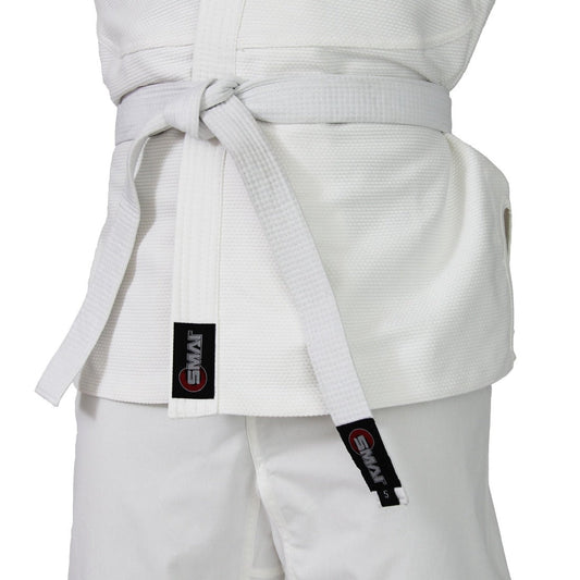 SMAI MMA Uniform - Xtreme White - detail view 3