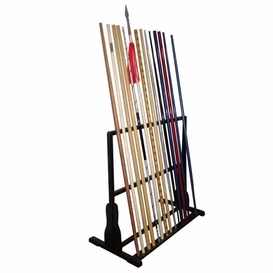 SMAI Bo Staff Freestanding Rack - Weapon Storage - martial arts weapons product photo