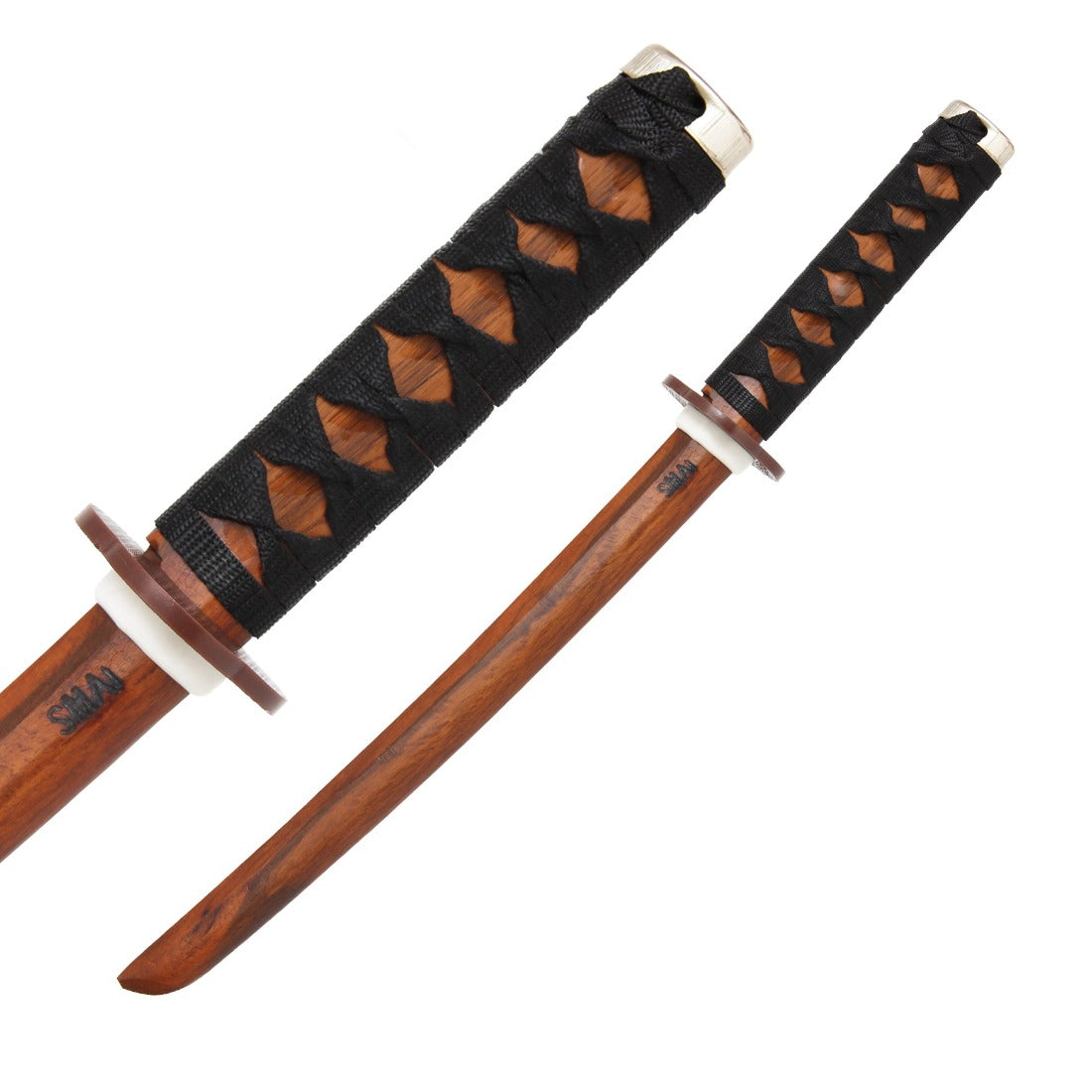SMAI Wood Shoto with Bound Handle - Short Training Sword - martial arts weapons product photo