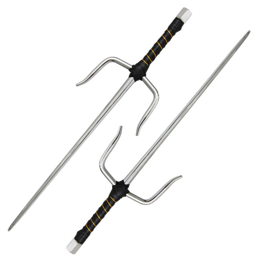 SMAI Chrome Octagon Sai - Martial Arts Weapon - product photo