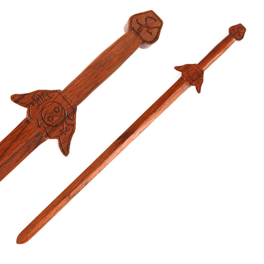SMAI Wooden Yin Yang Tai Chi Sword - martial arts weapons product photo