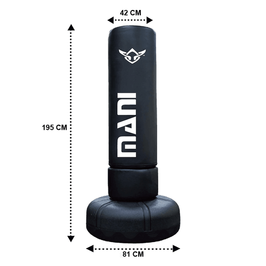 Mani Free Standing Water Base Punching Bag with Cover - detail view 3