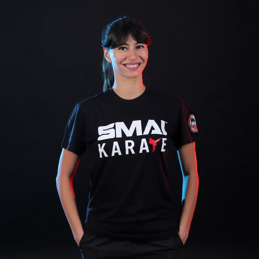 SMAI WKF T-Shirt - Karate Sportswear - detail view 3