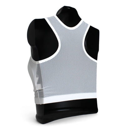 SMAI WKF Approved Female Breast Guard - Karate Protection - detail view 2