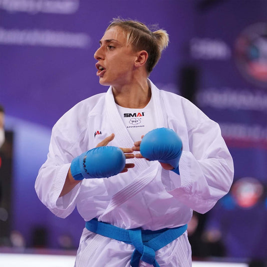 SMAI WKF Approved Female Karate Body Guard - detail view 4