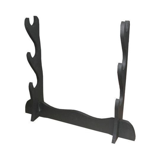 SMAI Triple Sword Display Stand - martial arts weapons product photo