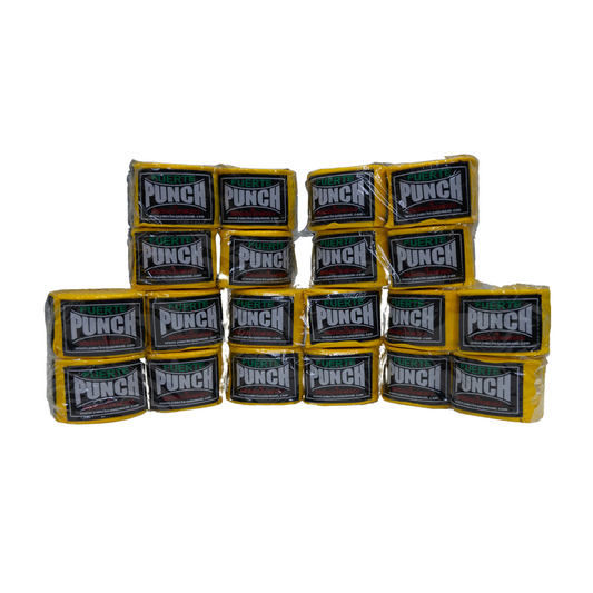 Punch Hand Wraps - Mexican Enduro - 5m - Bulk Pack of 10 in Yellow - view 2