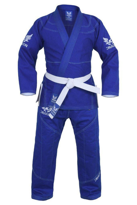 Morgan Dragon V2 450gsm BJJ Gi - Ibjjf Approved (blue)