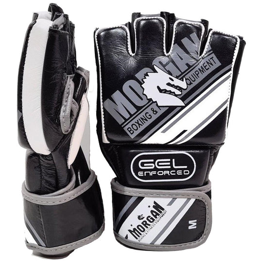 Morgan Aventus Gel MMA Hybrid Leather Bag Gloves - detail view 2