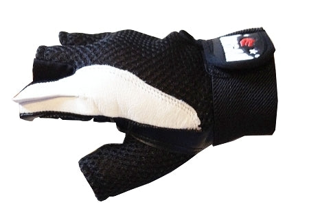 Morgan Leather and Mesh Weight Gloves - detail view 11